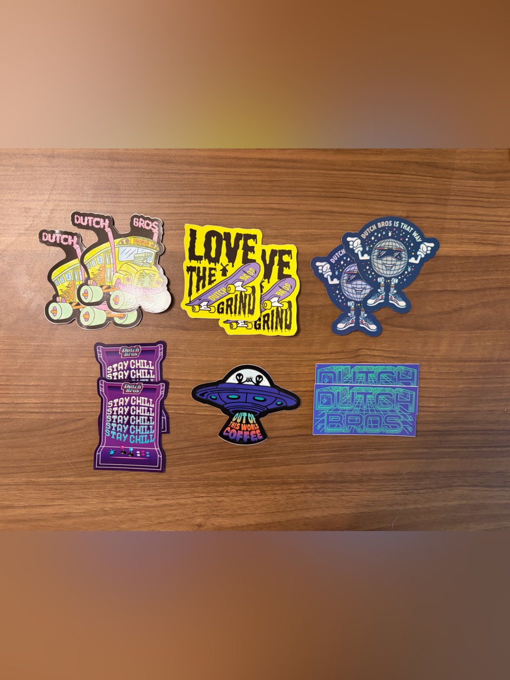 Dutch Bros Sticker Set - Picture 1 of 3